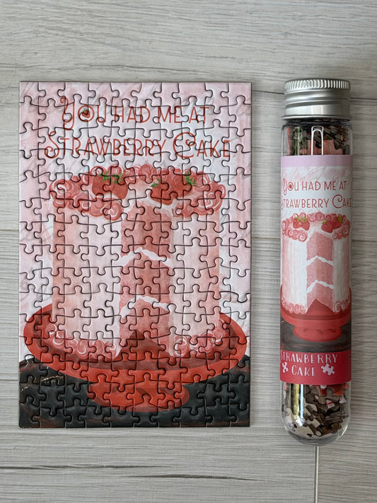 Strawberry Cake Mini Puzzle