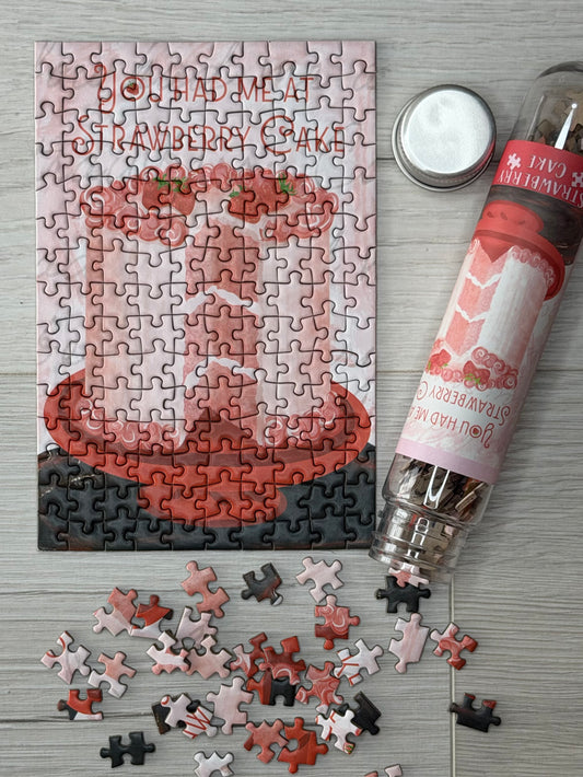Strawberry Cake Mini Puzzle